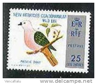 New Hebrides - Pigeon,1 Stamp, MNH - Pigeons & Columbiformes