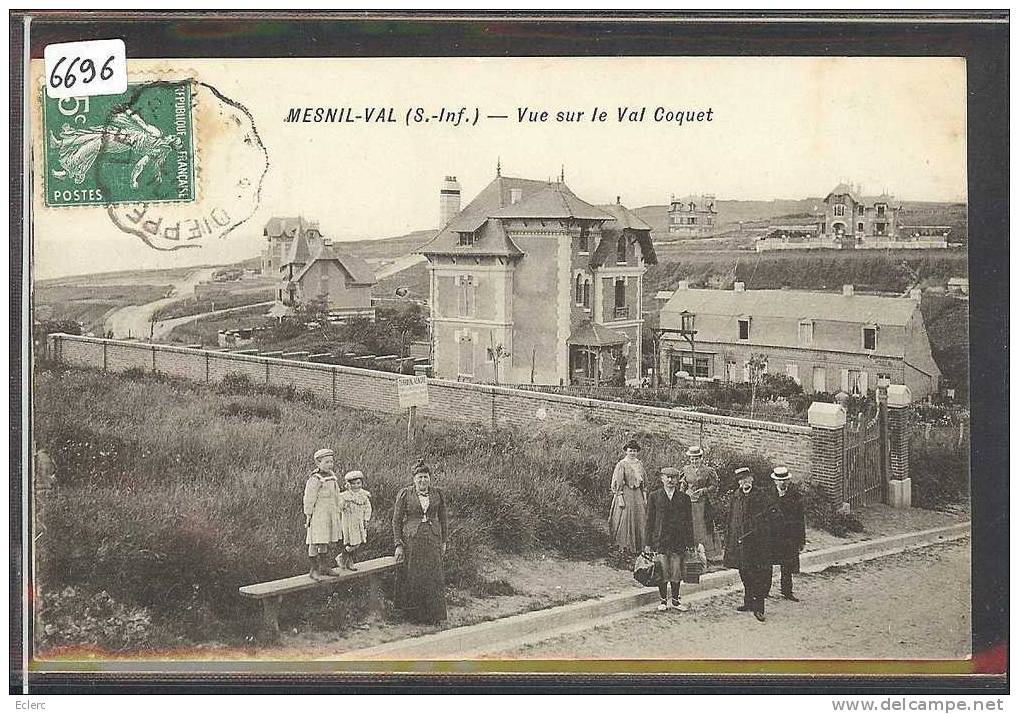 MESNIL VAL - VUE SUR LE VAL COQUET - TB - Mesnil-Val