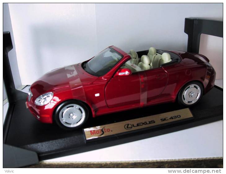 - MAISTO 629 - Voiture 1/18° - LEXUS SC430 - - Maisto