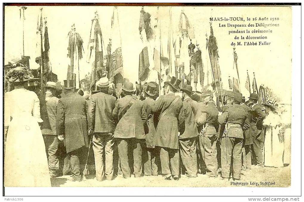 CPA  Cérémonie De Décoration De L´Abbé Faller à MARS LA TOUR 3763 - Inaugurazioni