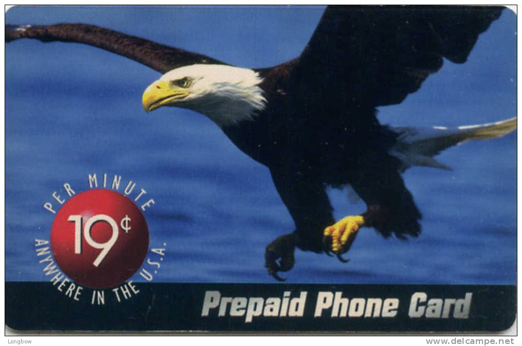 CANADA-PREPAID PHONE CARD-EAGLE-New Media Telecommunications - Kanada