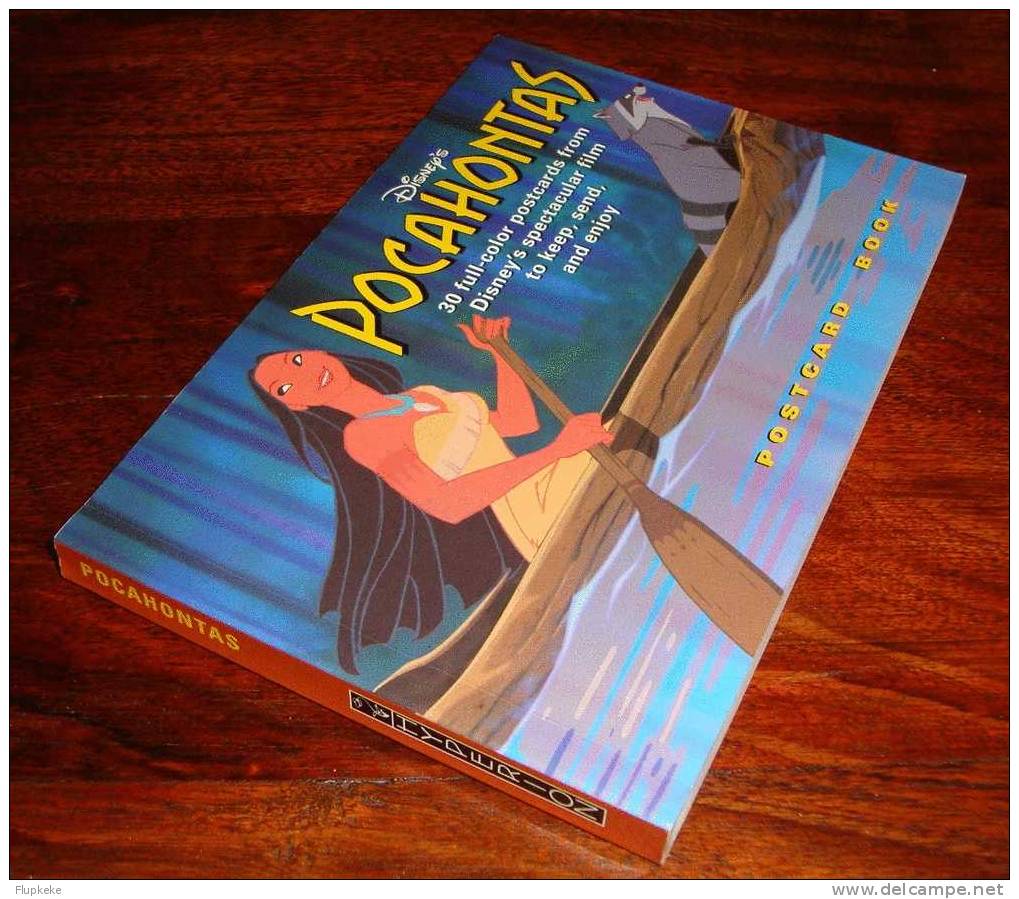 Disney´s Pacahontas Postcard Book 30 Full-Color Postcards From Disney´s Spectacular Film - Autres & Non Classés