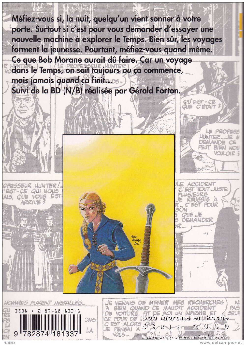 Bob Morane En Poche 2038 L´Épée Du Paladin Le Roman Et La BD Ananké 2005 - Bob Morane