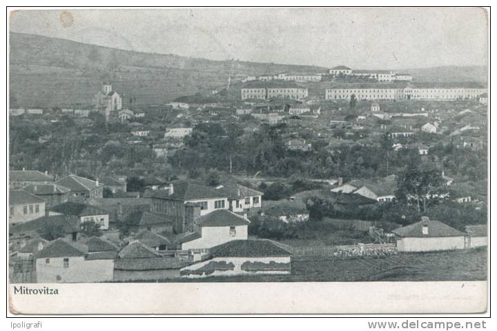 Austria - 1916 - Austro-Hungarian Feldpost, K.u.K. Etappe Postamt - Mitrovica (Kossovo) - 1-12-16. - WW1