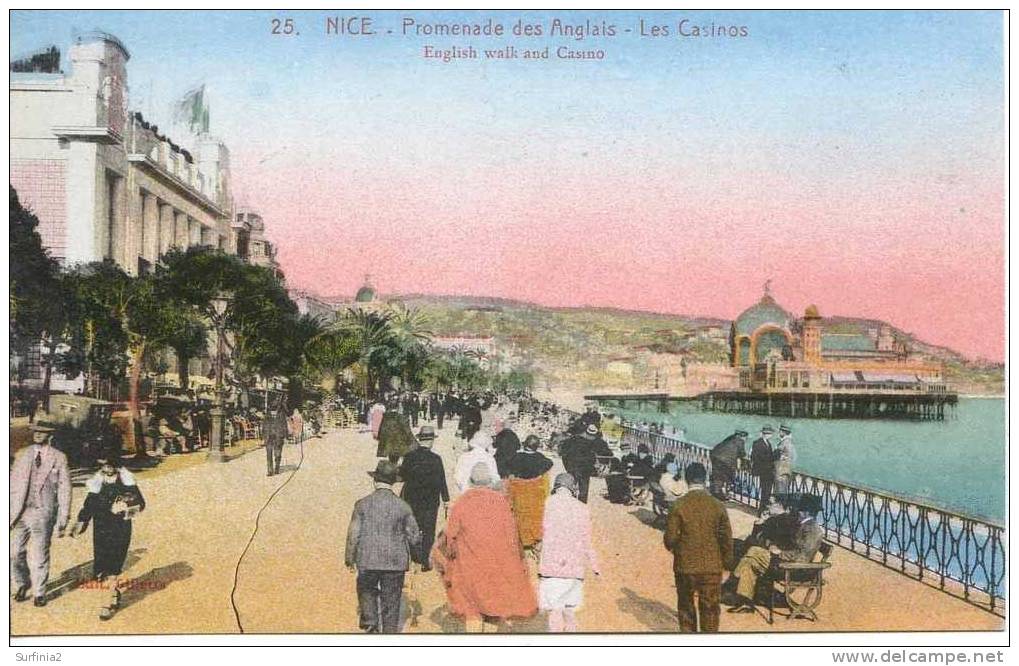NICE - ENGLISH PROMENADE AND CASINO - Other & Unclassified