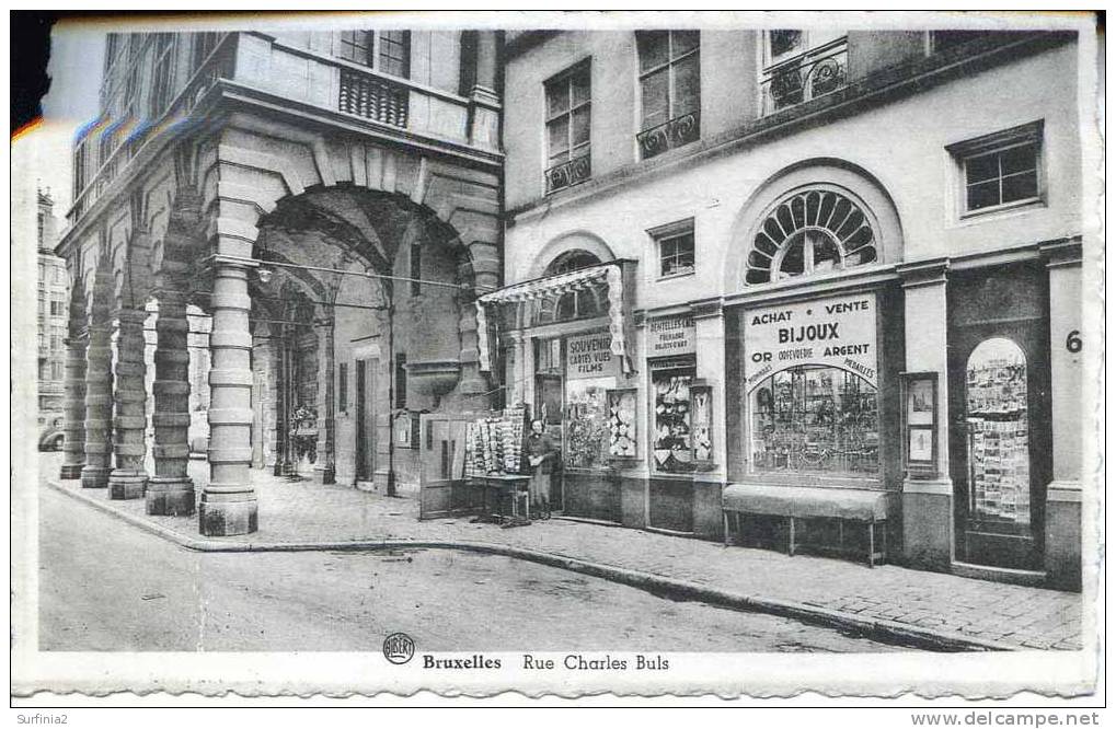 BRUSSELS - RUE CHARLES BULS - ADVERT - Prachtstraßen, Boulevards