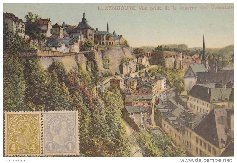 LUXEMBOURG /   VUE PRISE DE LA CASERNE DES VOLONTAIRES   ///   REF 19028 - Esch-sur-Alzette