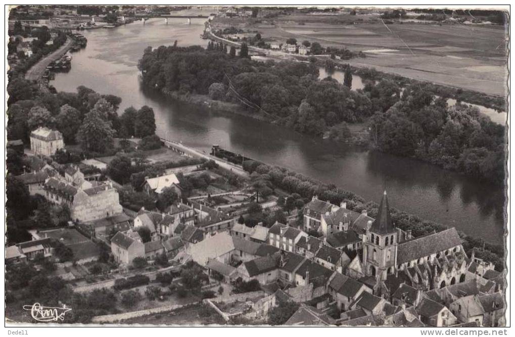 78 ANDRESY - Vue Aérienne - Le Quartier De L´Eglise Et La Mairie - Andresy