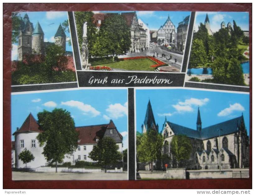Paderborn - Mehrbildkarte - Paderborn