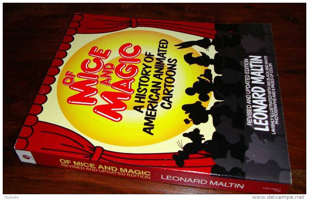 Of Mice And Magic A History Of American Animated Cartoons Leonard Maltin Plume Book 1987 - Film