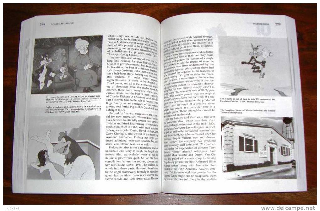 Of Mice and Magic A History of American Animated Cartoons Leonard Maltin Plume Book 1987
