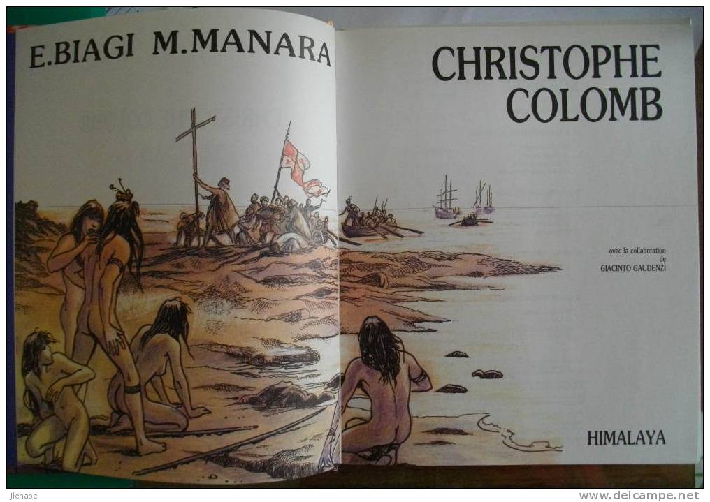 MANARA EO 1992 De Christophe Colomb - Manara