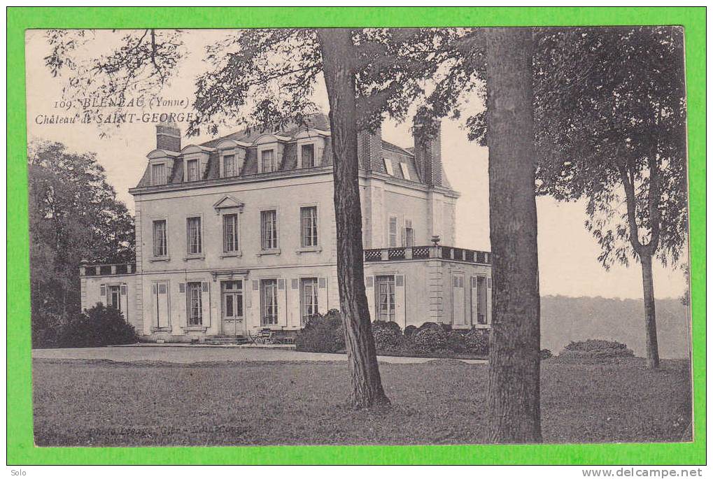 BLENEAU - Château De SAINT GEORGES - Bleneau