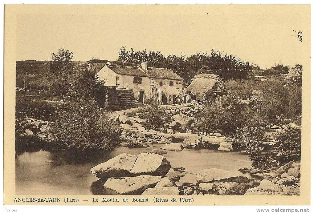 81 - ANGLES-du-TARN - Le Moulin De Bonnet (Rives De L'Arn) - Angles