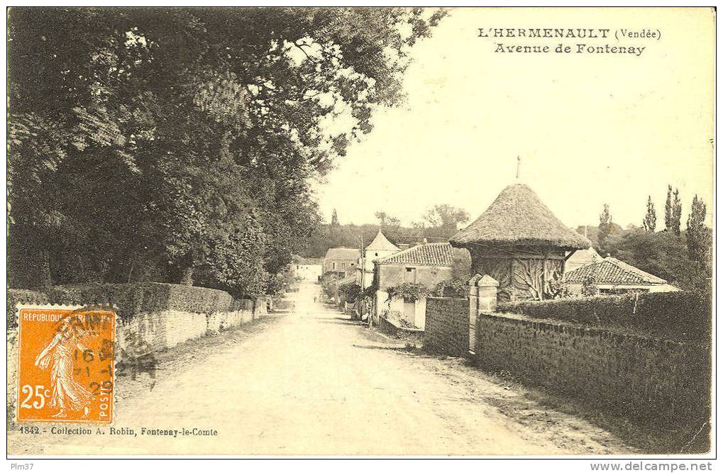 85 - L'HERMENAULT - Avenue De Fontenay - L'Hermenault