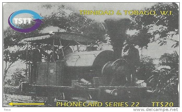 TRINIDAD & TOBAGO $20 THE FIRST TRAIN TO SAN FERNANDO 1892 GPT CODE: T&T-205D   READ DESCRIPTION !! - Trinité & Tobago