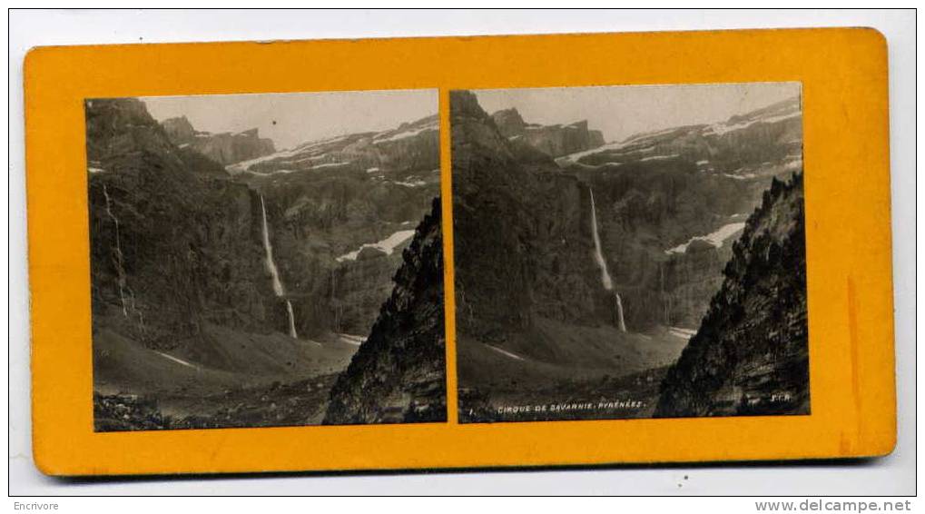 Photo Stéreoscopique CIRQUE DE GAVARNIE Pyrenees - SIP 1 - Photos Stéréoscopiques