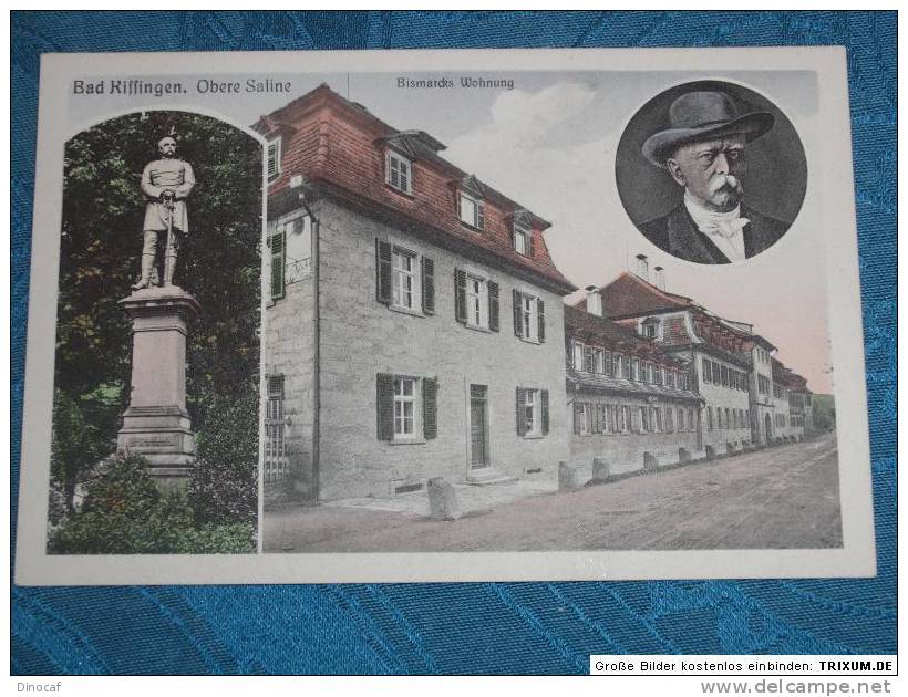 Litho Um 1900 Bad Kissingen Bismarcks Wohn. - Bad Kissingen