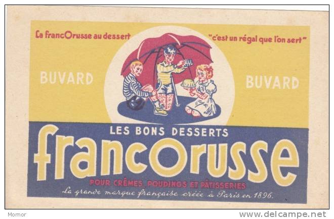 BUVARD   FRANCORUSSE  Les Bons Desserts - Dulces & Biscochos