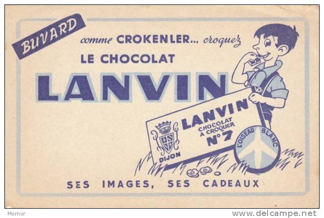 BUVARD CHOCOLAT LANVIN - Cocoa & Chocolat