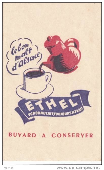 BUVARD ETHEL Le Bon Malt D'Alsace - Café & Thé