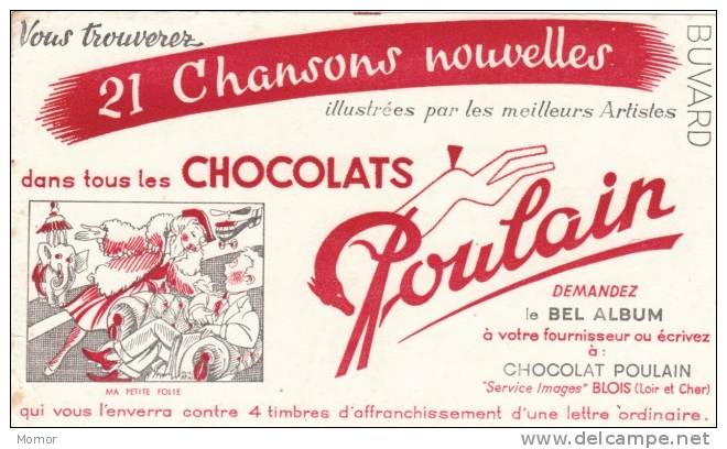 BUVARD  CHOCOLAT POULAIN - Cacao