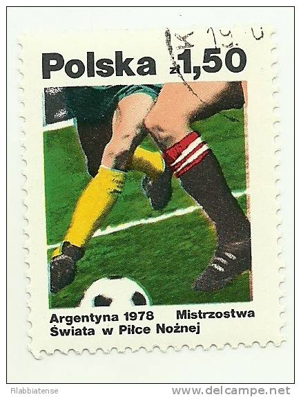 1978 - Polonia 2384 Mondiali Di Argentina C617     -------- - 1978 – Argentina