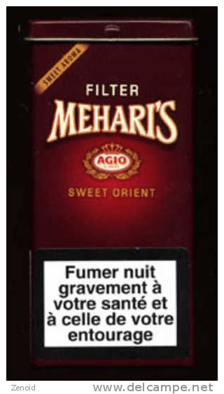 Boite Métal "Agio 5 Mehari´s Filter Sweet Orient" - Autres & Non Classés