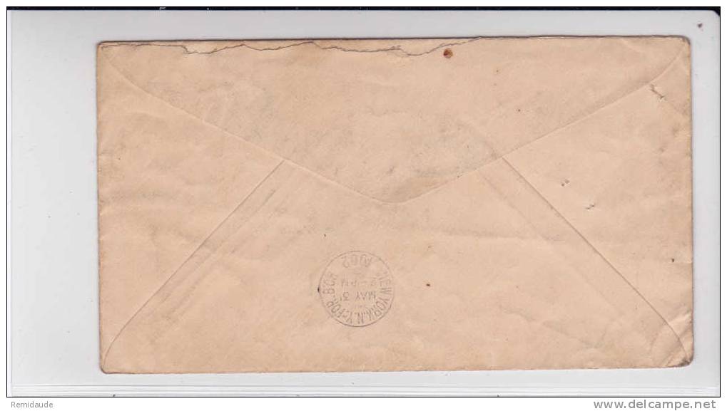 USA  - 1902 - ENTIER ENVELOPPE  De HOBOKEN NJ Pour LEIPZIG (GERMANY) - 1901-20