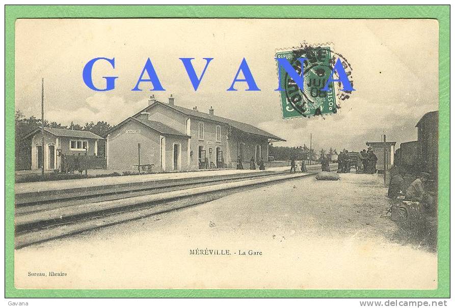 91 MEREVILLE - La Gare - Mereville