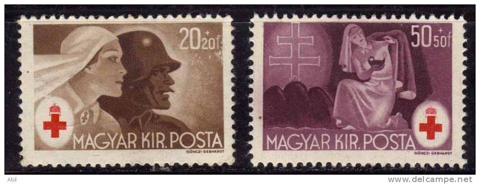 Hongrie 1945 N°Y.T. ;  649 Et 651* - Ongebruikt