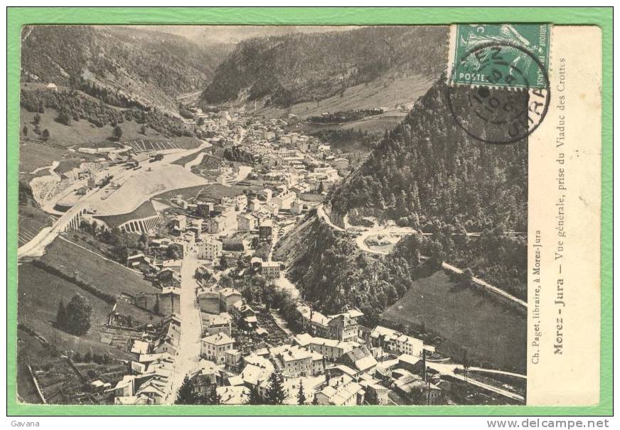 39 MOREZ - Vue Générale, Prise Du Viaduc Des Crottes - Morez