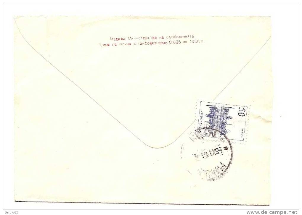 Cover - Traveled - 1968th - Lettres & Documents