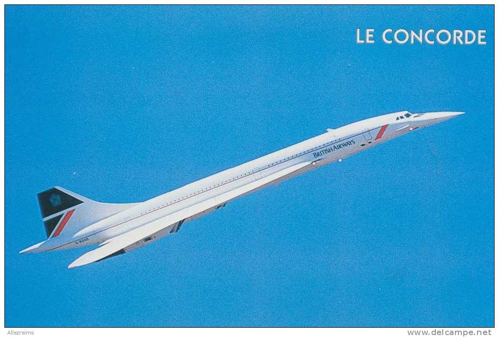 CPM  Avion : 3 Cartes Du CONCORDE  AIR FRANCE  + B A + PEPSI  Tirage Récent De 500 Ex Pour Le Pepsi - 1946-....: Modern Era