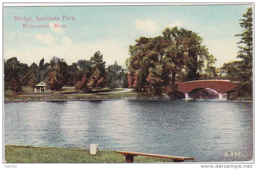 Bridge, Institute Park, Worcester, Mass. - Worcester