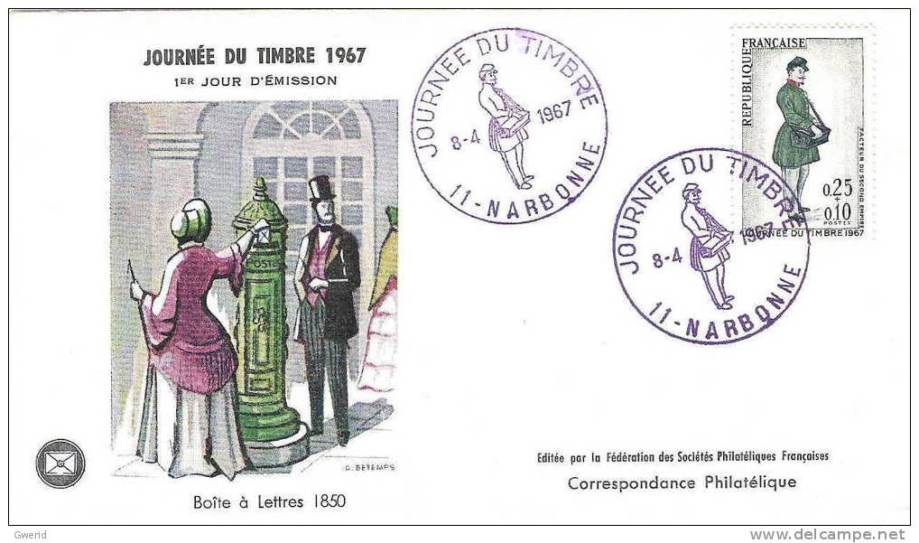 FRANCE 1er JOUR / FIRST DAY - 1967 - Unclassified