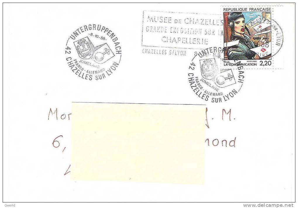 FRANCE 1er JOUR / FIRST DAY - 1988 - Unclassified