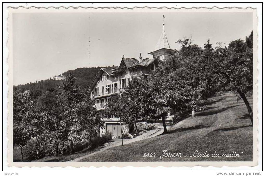 Suisse-JONGNY-  "Etoile Du Matin" -Edit.H.Gétaz, épicerie, Jongny- - Jongny