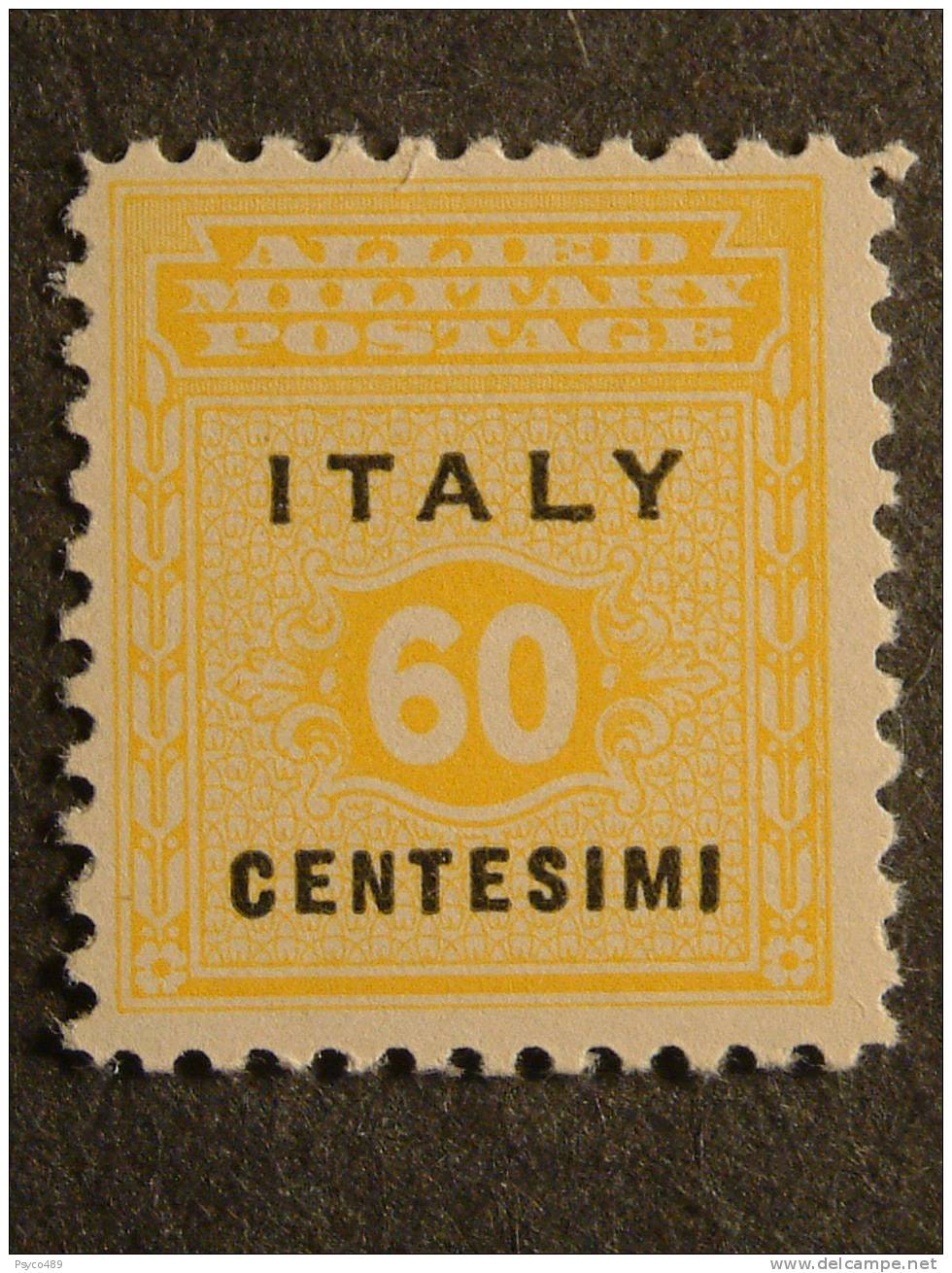 ITALIA Occupazioni-1943- "Anglo-americana" C. 60 MNH** (descrizione) - Occ. Anglo-américaine: Sicile