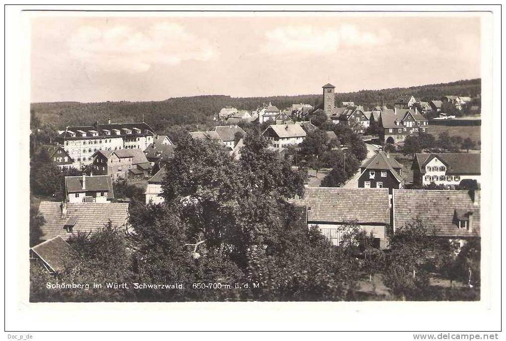 Deutschland - Schömberg - 1928 - Gestempelt In Schömberg - Schömberg