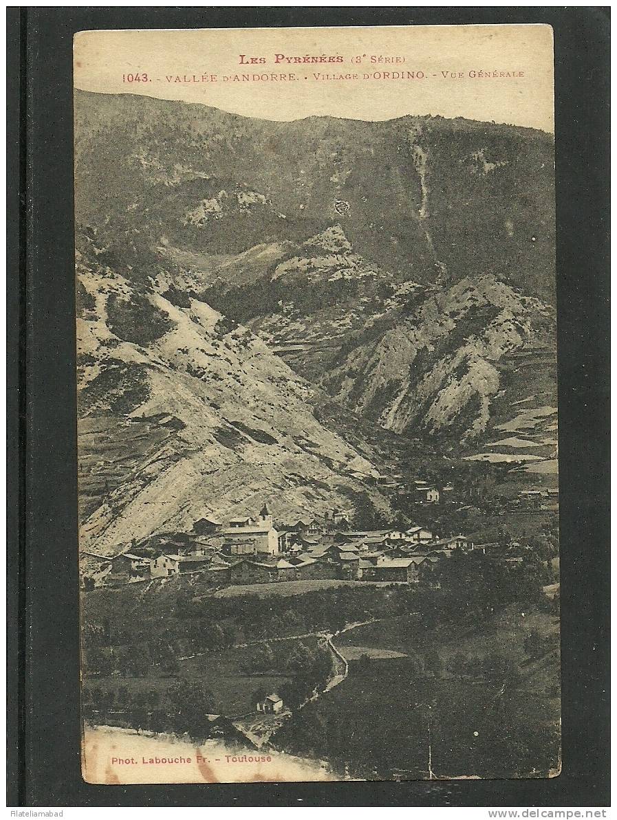 ANDORRA -1043 LABOUCHE- CARTE POSTALE MANCHAS DEL TIEMPO(H.40) - Andorra