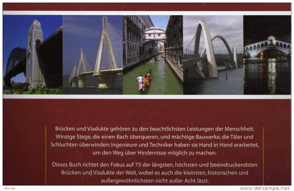 New Lantau-bridge 1997 Hongkong Stamps + Bildband Geschichte Der Brücken Der Welt 2009 Neu 23€ Faszinierende Architektur - Architektur