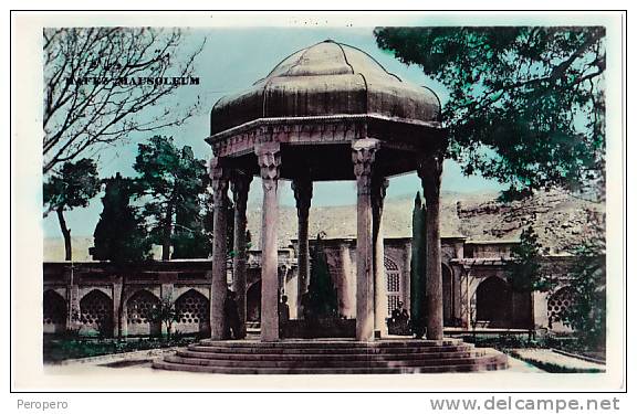 AK IRAN HAFEZ MAUSOLEUM OLD POSTCARD - Iran