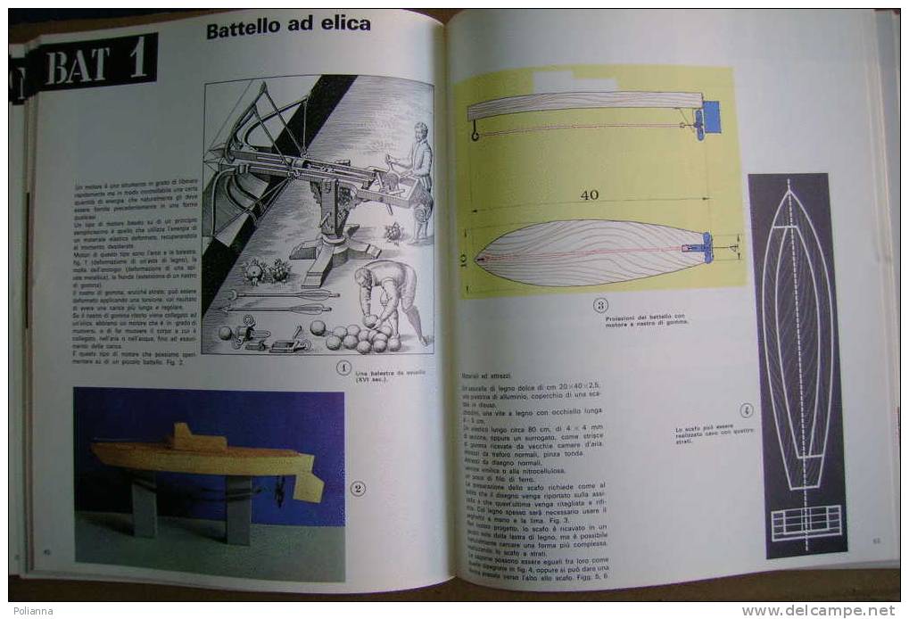 PAM/39 Biagio Garzena PROGETTO FORMA TECNICA 2 Loecher 1969/Disco Volante/Aeromodello Libratore/scacchi - Modélisme