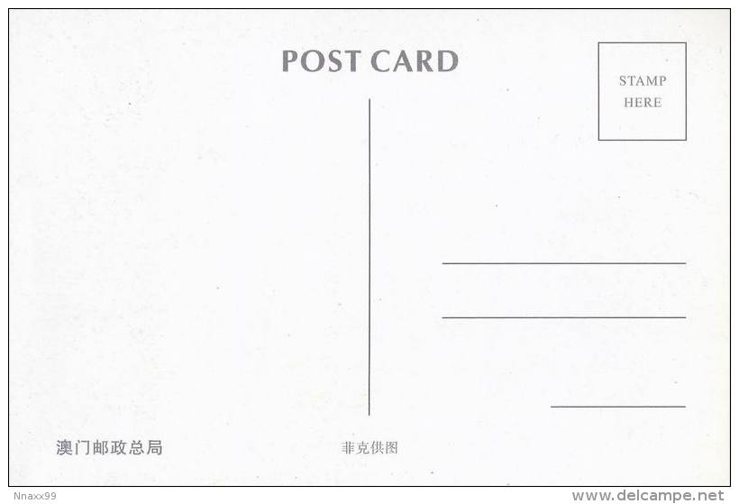 Macau 2008 General Post Office Building Self-made Maxicard (Carte Maximum, MC) - Cartoline Maximum