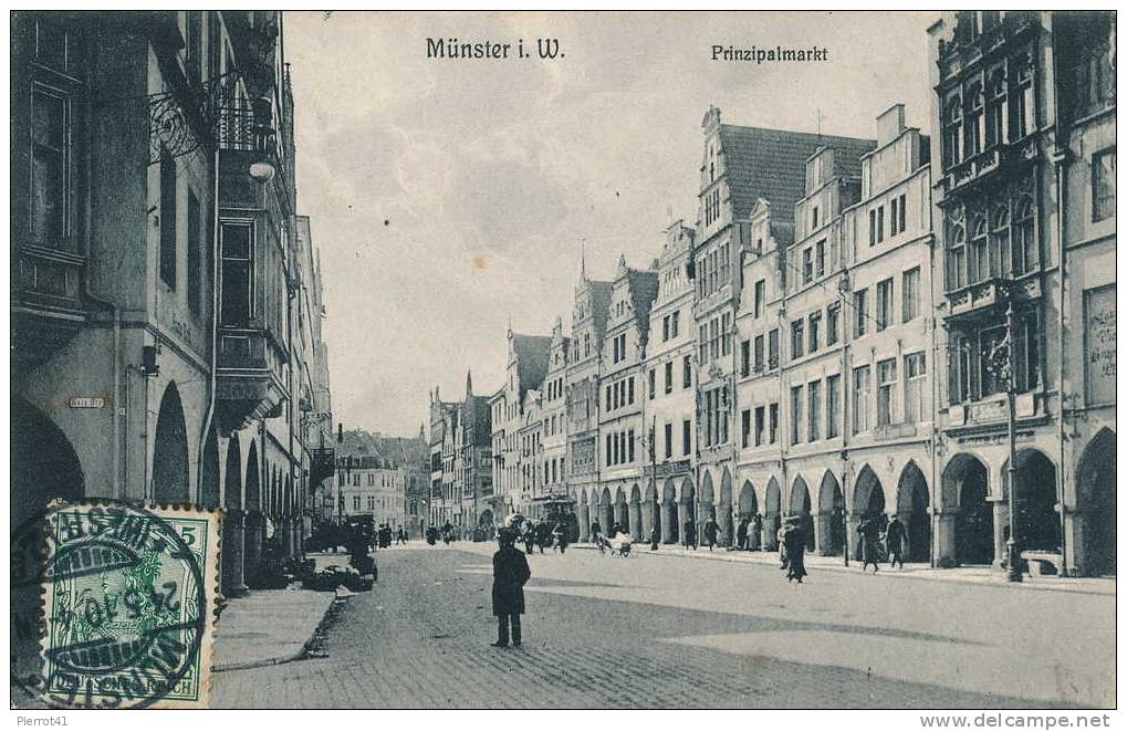 ALLEMAGNE - MÜNSTER - Principalmarkt - Münster