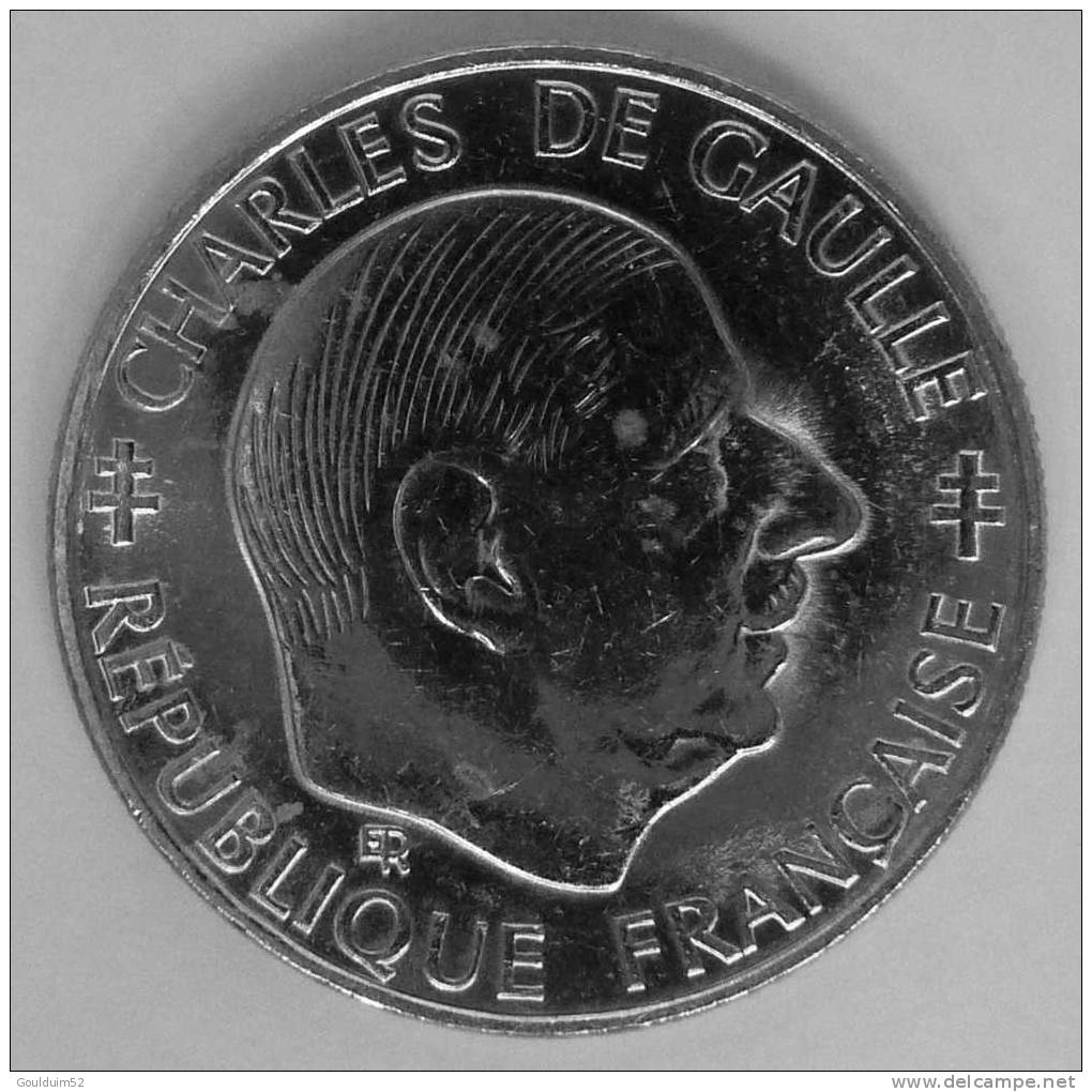 1 Franc 1988  De Gaulle - Commemorative