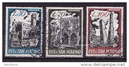 Saint Marin 1961  Bologne  N° 524 . 26 Obl. - Gebruikt