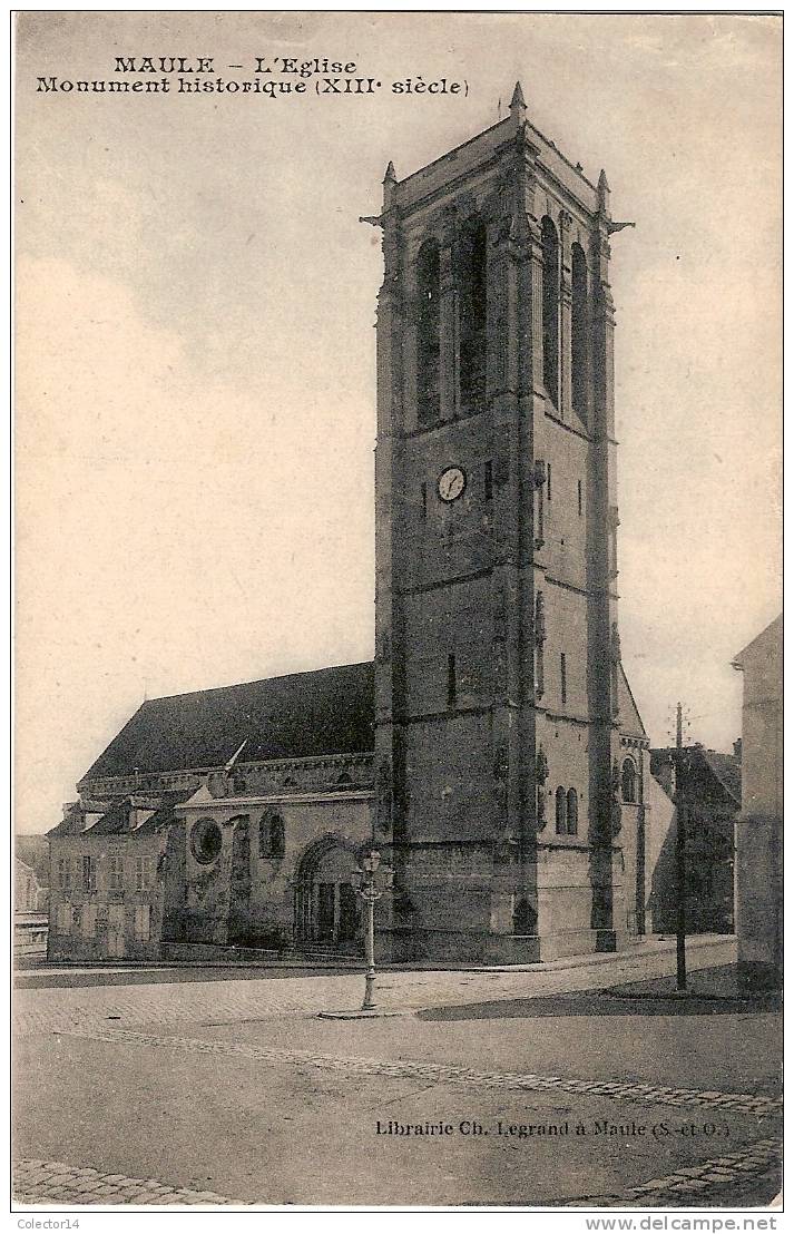 MAULE   EGLISE - Maule