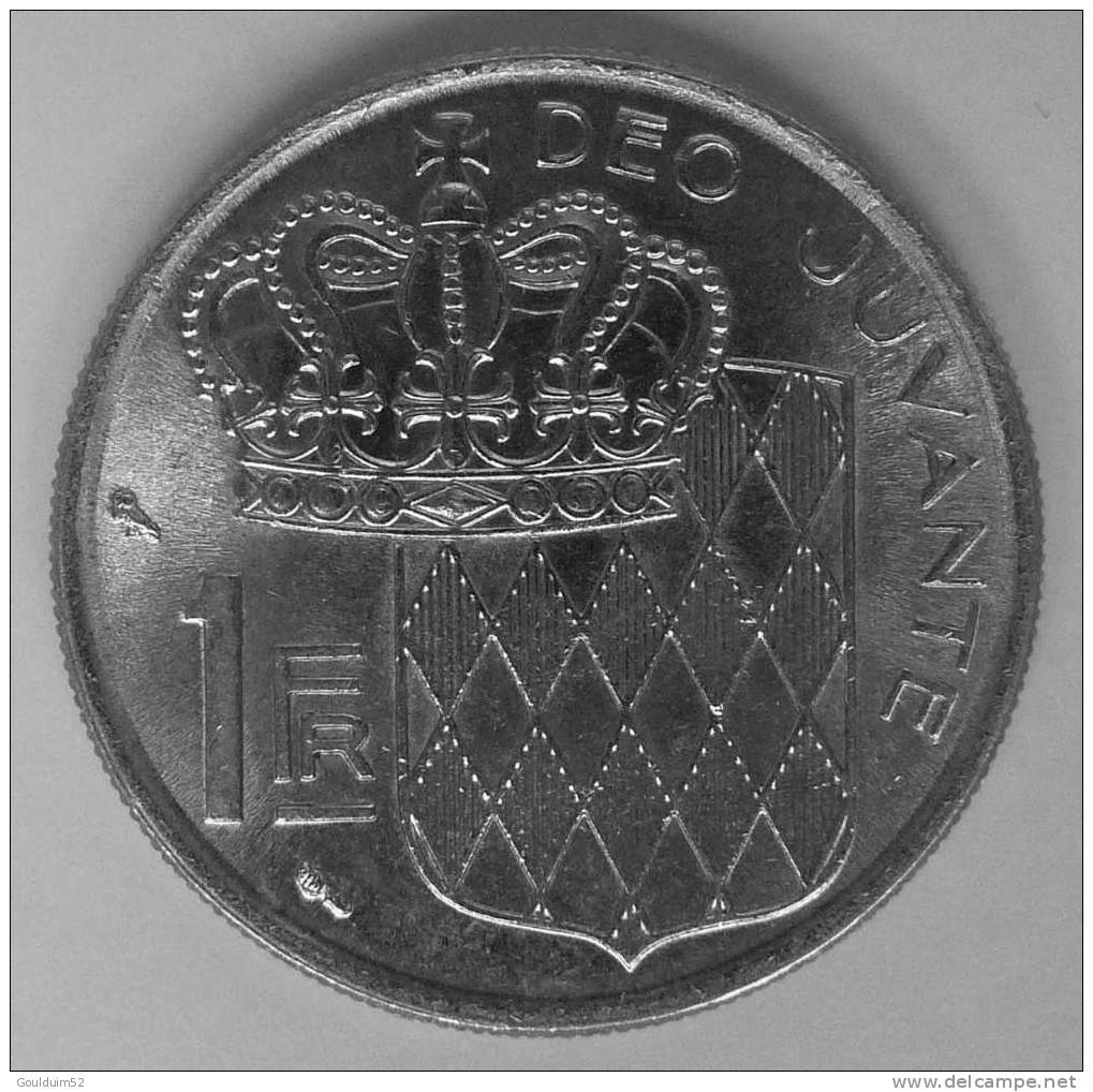 Un Franc 1960    Rainier III - 1960-2001 Nouveaux Francs